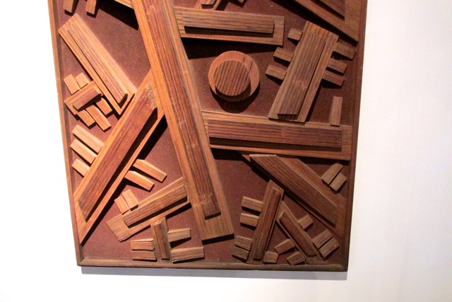 Nevelson Style Wood Mural