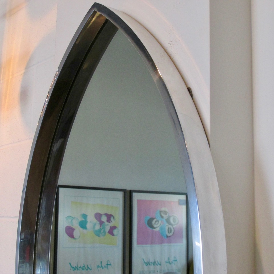 Italian Chrome <em>Teardrop</em> Mirror