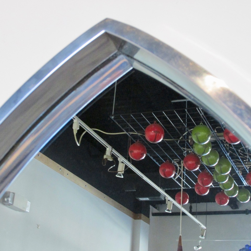 Italian Chrome <em>Teardrop</em> Mirror