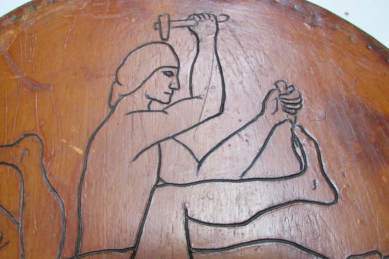 Italian Artisan Leather Disc