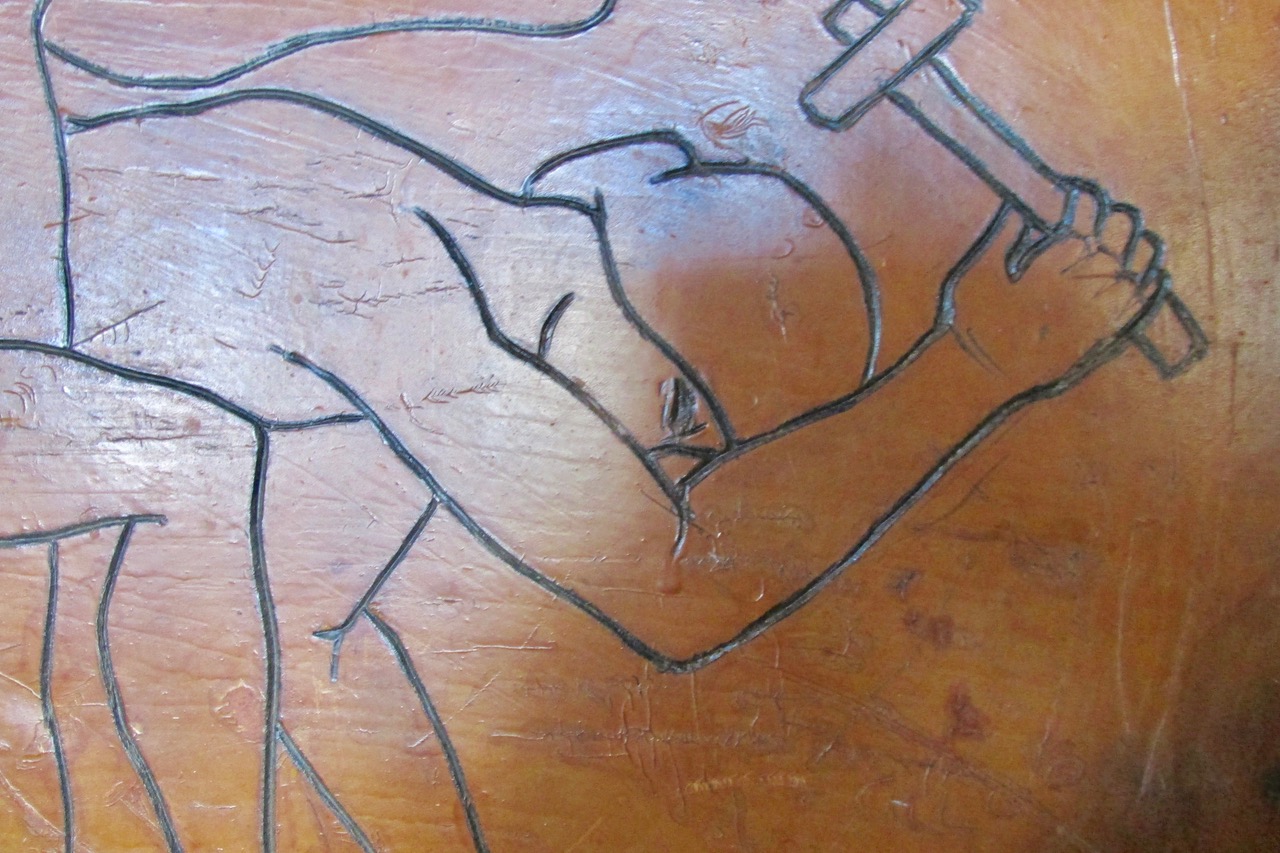Italian Artisan Leather Disc