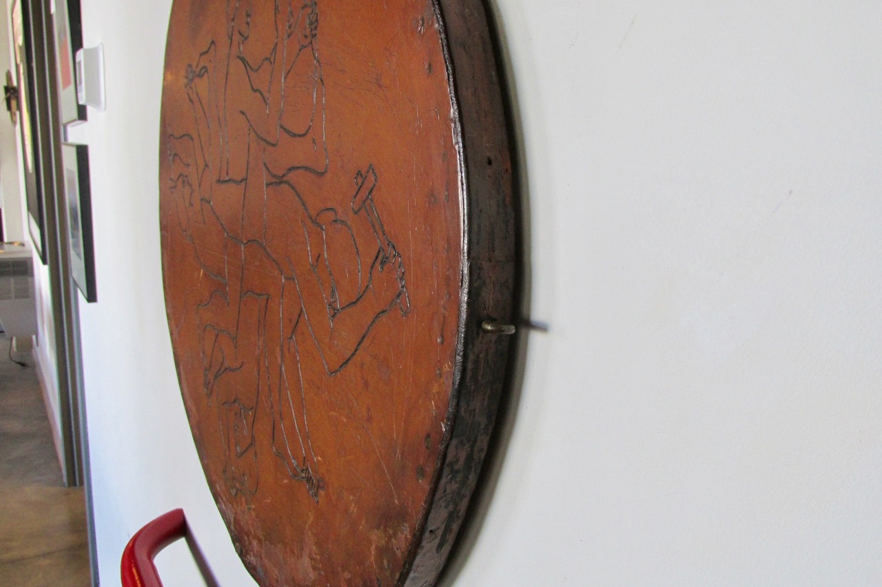Italian Artisan Leather Disc