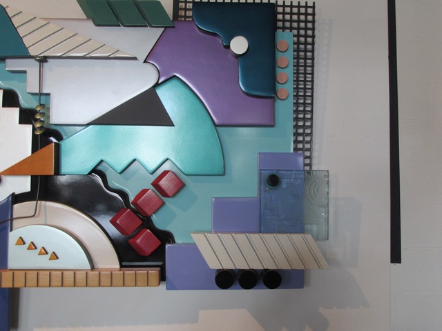 California Artist Bob Stimmel’s <strong><em>Memphis Glass House 2</em> Wall Sculpture</strong>
