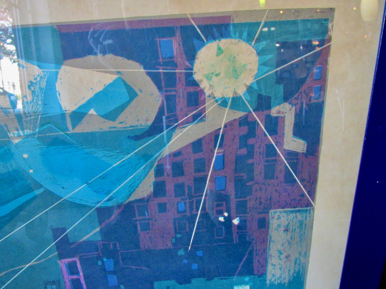 Victor Candell <em>Night</em> Block Print