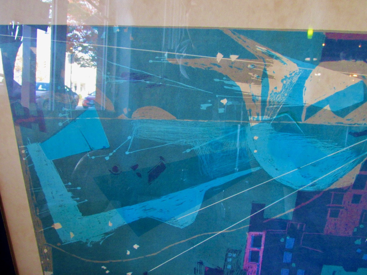 Victor Candell <em>Night</em> Block Print