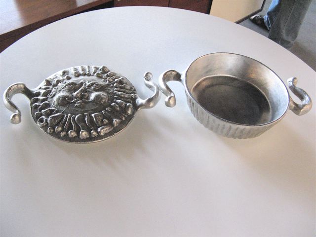 Donald Drumm Aluminum Covered Container 
