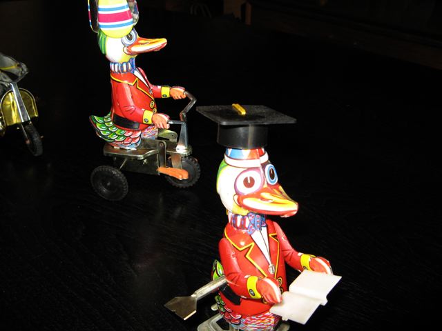 Three Beijing # 1 Toy Factory Wind-Up Toys