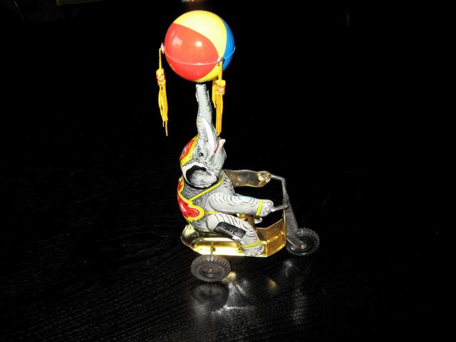 Three Beijing # 1 Toy Factory Wind-Up Toys