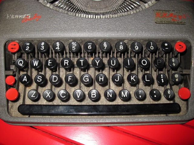 Hermes <em>Baby Jubilee</em> Portable Typewriter