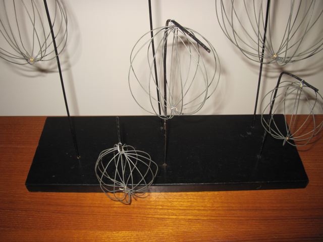 Calder Style Wire Balls Mobile