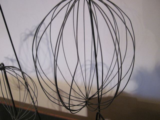 Calder Style Wire Balls Mobile