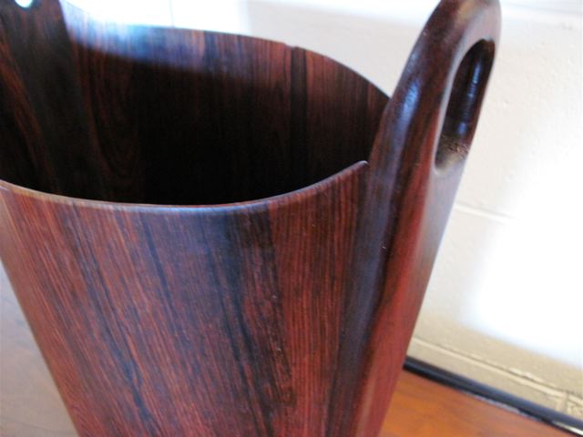 PS Heggen Rosewood Wastebasket