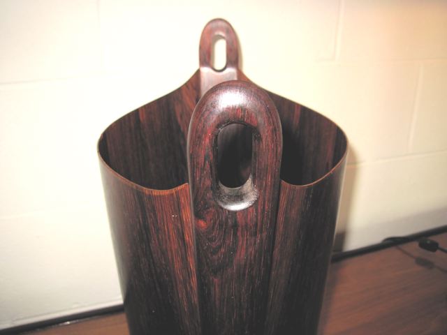 PS Heggen Rosewood Wastebasket
