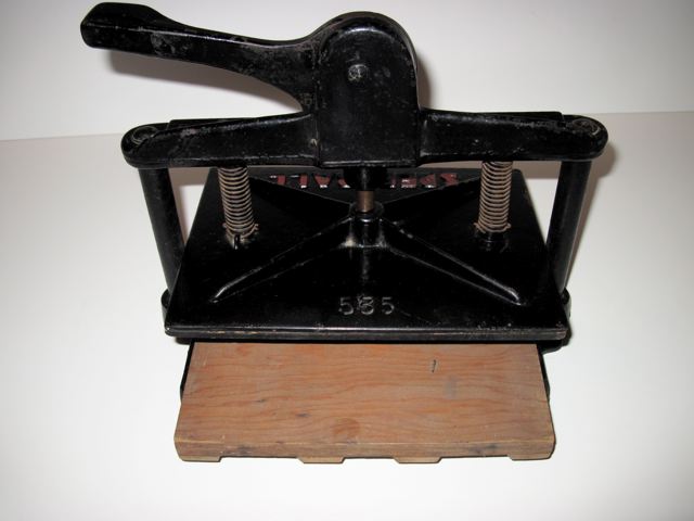 Speedball Block Print Press