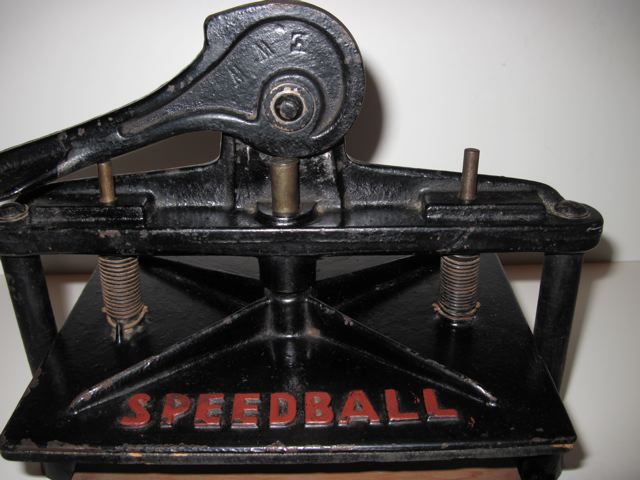Speedball Block Print Press