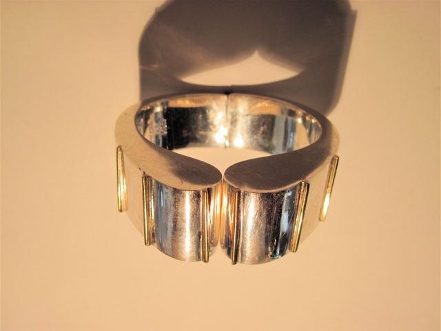 Taxco Sterling Cuff Bracelet