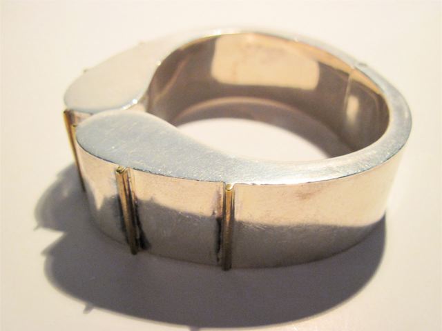 Taxco Sterling Cuff Bracelet