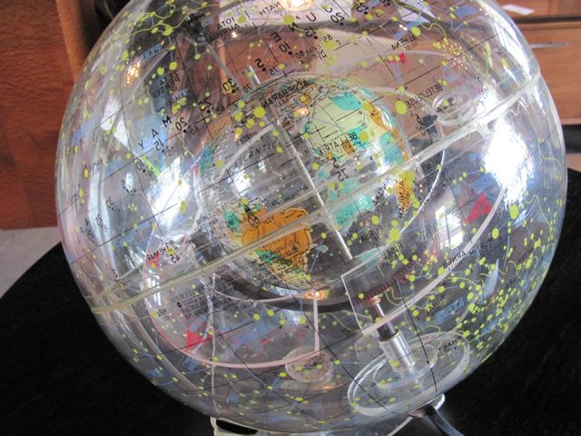 Farquhar Lucite Celestial Globe