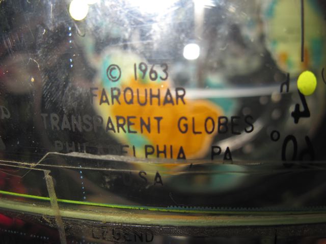 Farquhar Lucite Celestial Globe