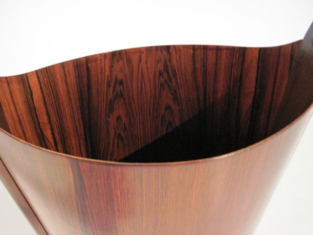 PS Heggen Rosewood Wastebasket