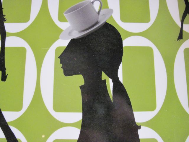 Italian Mod Lucite Coffee Tray