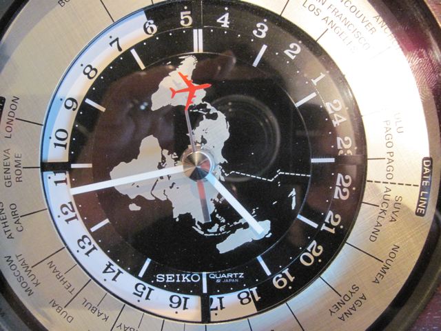 Rosewood Global 24 Hour Clock
