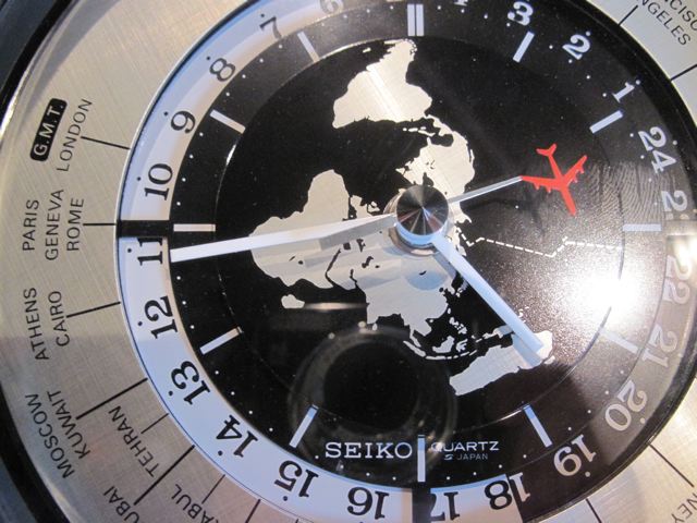 Rosewood Global 24 Hour Clock
