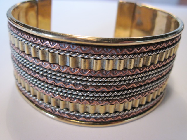 Artisan Silver, Copper & Bronze Bracelets