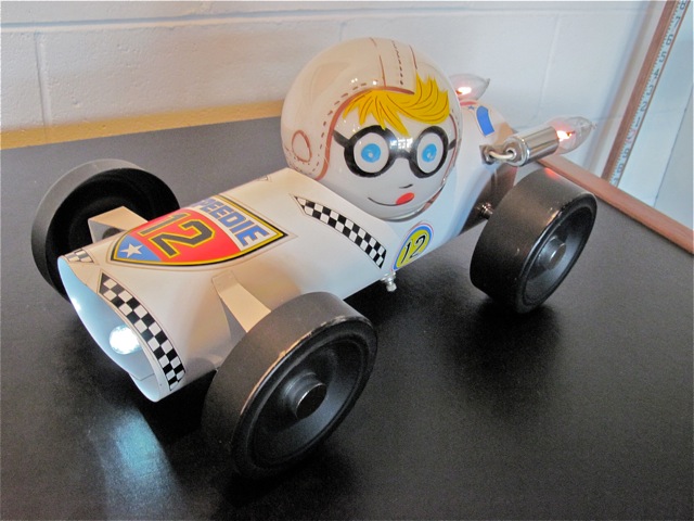 Metal Speedie <em>Sports Car</em> Table Lamp