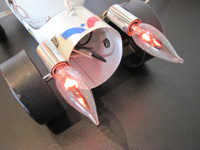 Metal Speedie <em>Sports Car</em> Table Lamp