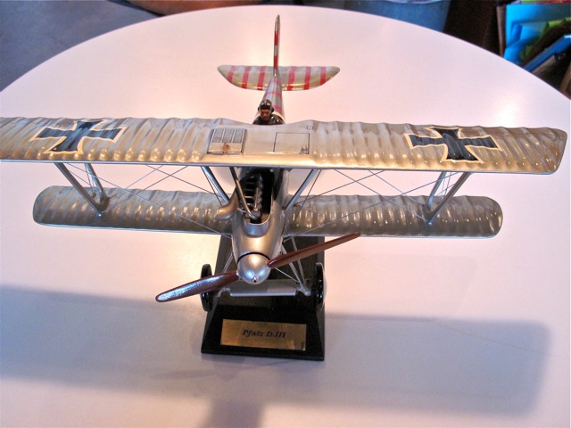 Pflaz D-III Fighter Airplane Model