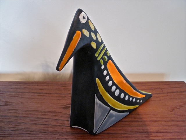 Raymor Fantoni Style Ceramic Bird