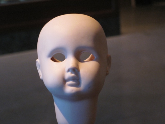 German <em>Simon Halbig</em> Bisque Doll Head Sculptures