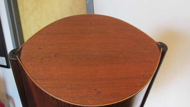 P.S. Heggen Rosewood Wastebasket