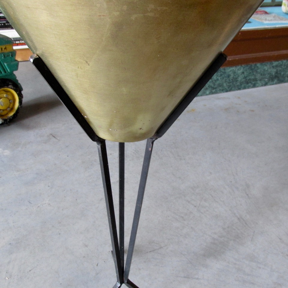 Paul McCobb Iron & Brass Planter