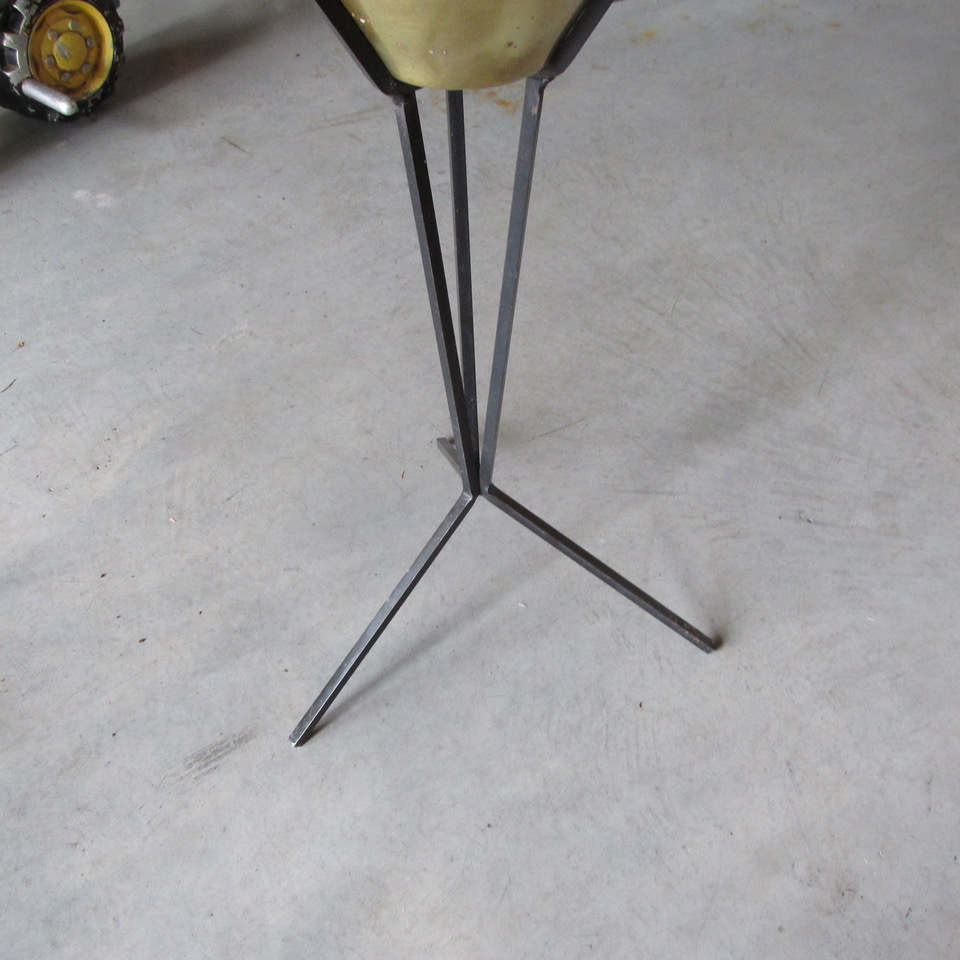 Paul McCobb Iron & Brass Planter