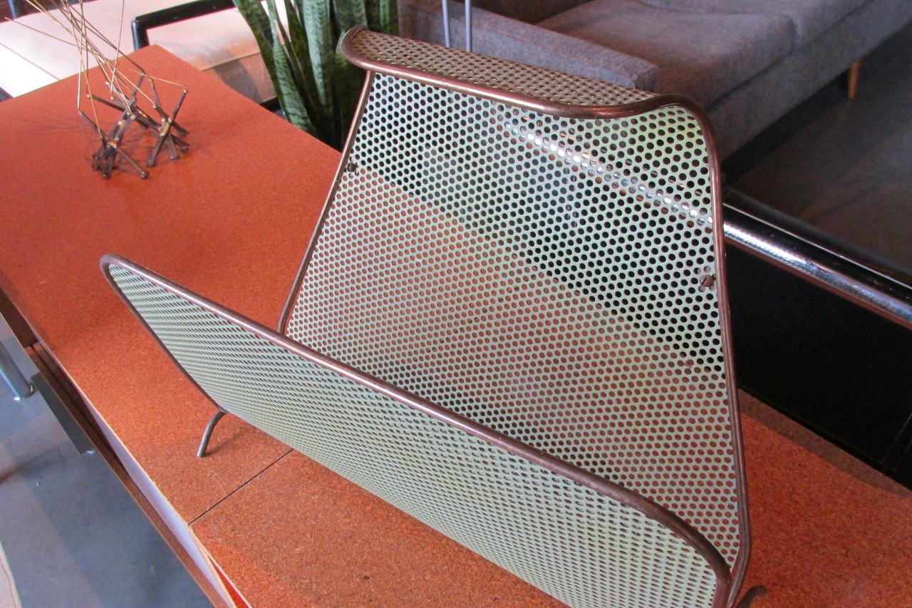 Italian Metal Magazine Holder