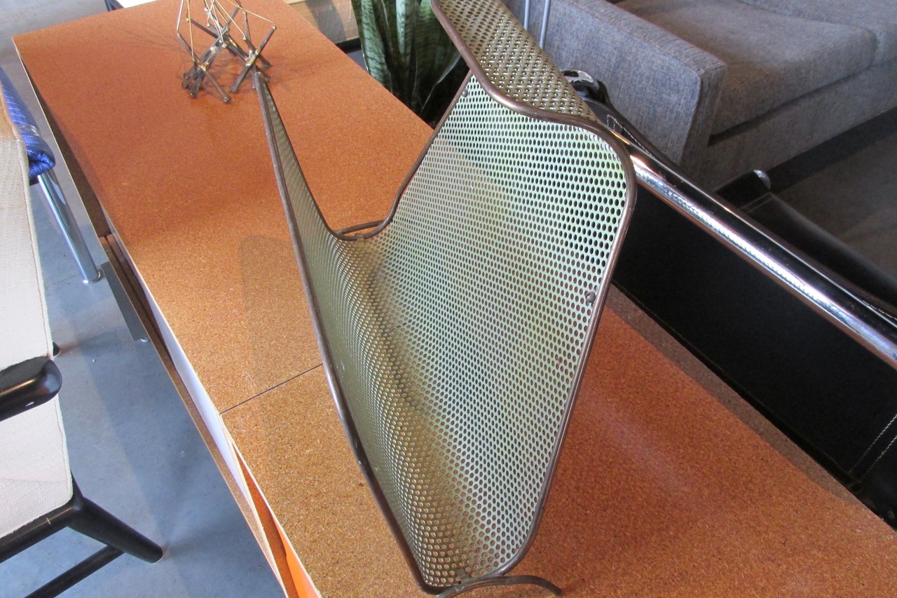 Italian Metal Magazine Holder