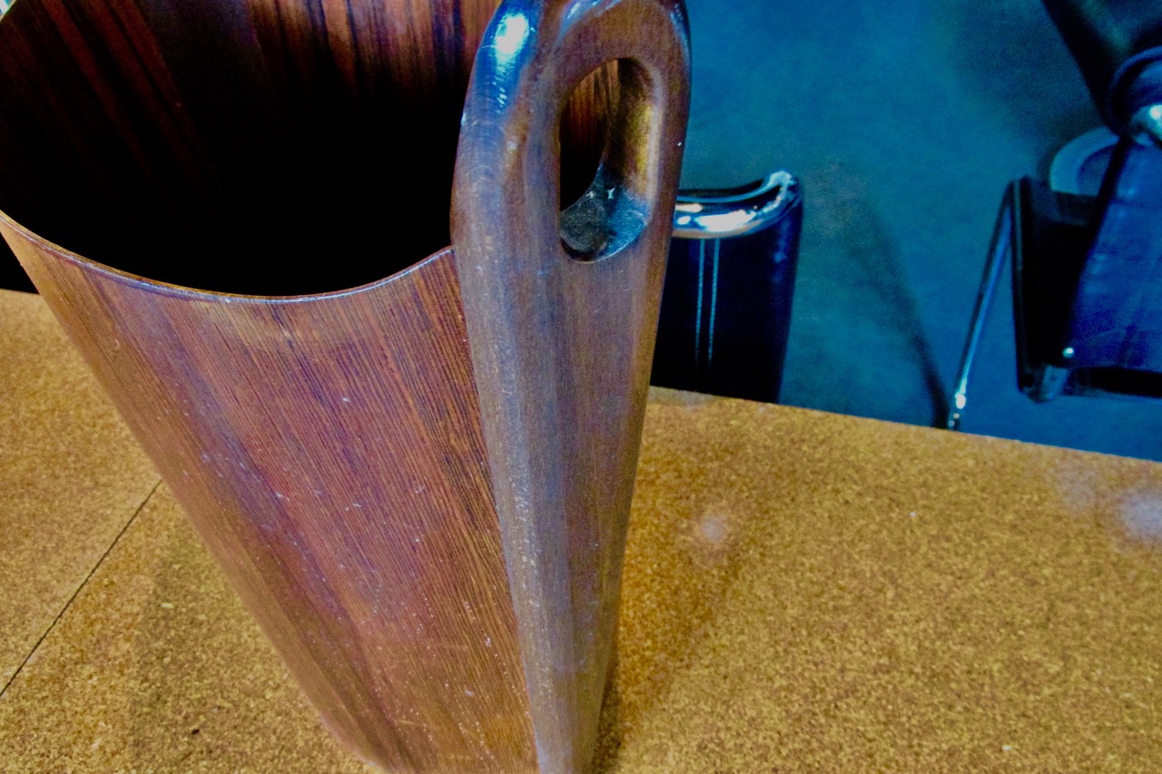 Elinar Barnes for PS Heggen Rosewood Waste Basket