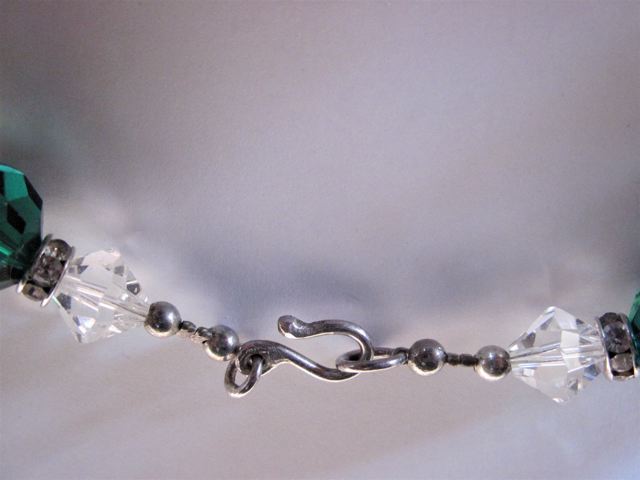 Crystal & Silver Collar