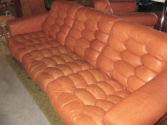 de Sede Leather Sofa 