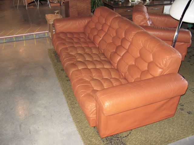 de Sede Leather Sofa 