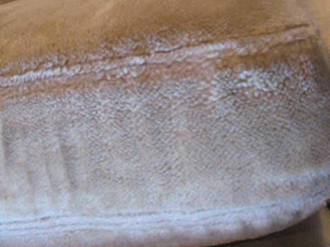 Milo Baughman Three Seat Mohair Sofa 