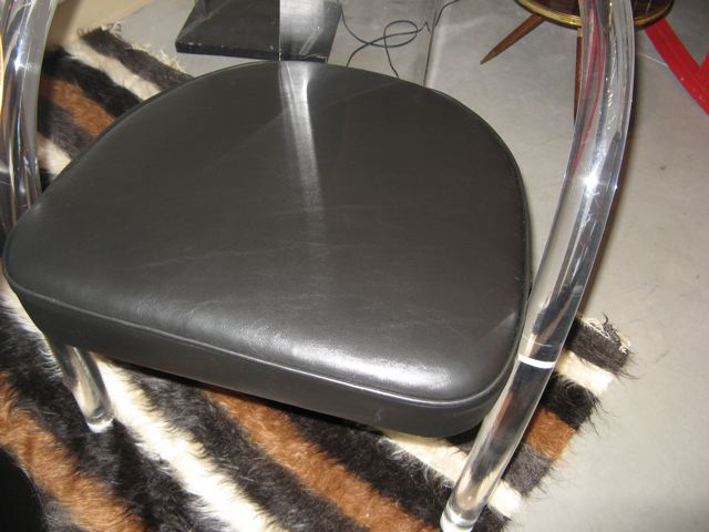 Four Lucite Occasional/Dining Chairs 