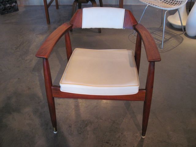 Danish Teak Dining Arm Chairs