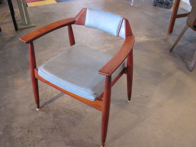 Danish Teak Dining Arm Chairs