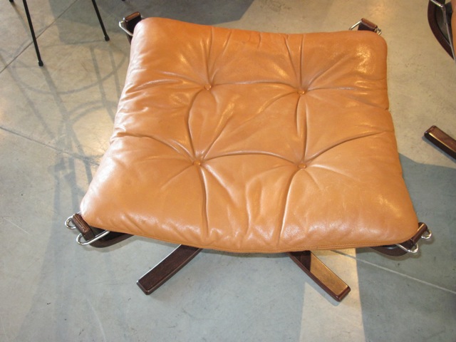 Sigurd Resell <em>Falcon Chair & Ottoman</em>