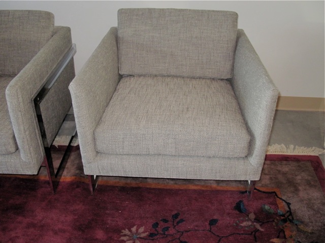 Milo Baughman <em>Cube</em> Lounge Chairs