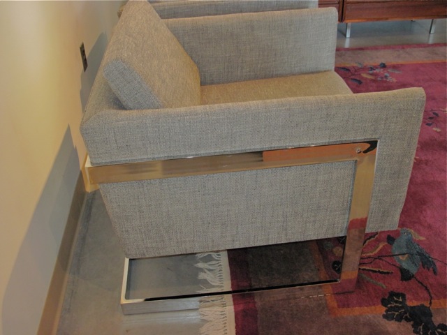 Milo Baughman <em>Cube</em> Lounge Chairs