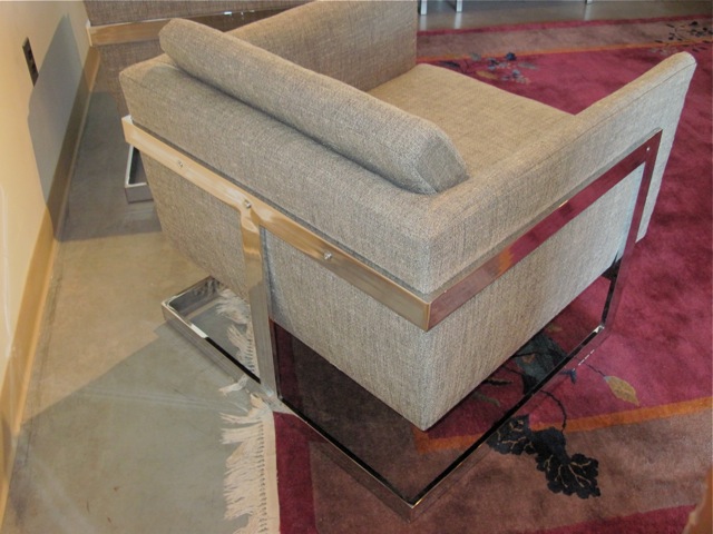 Milo Baughman <em>Cube</em> Lounge Chairs